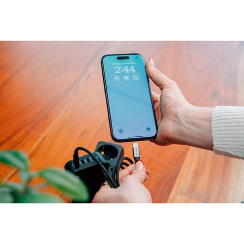 Verbatim USB kabel USB C (M) - USB C (M), 100W, 1.2m, czarny, box, 31846