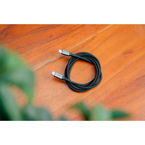 Verbatim USB kabel USB C (M) - USB C (M), 100W, 1.2m, czarny, box, 31846