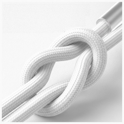Kabel 3MK Hyper Cable N-SERIES USB-A do Lightning 2m 5V/2.4A 12W biały