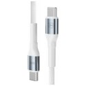 Kabel 3MK Hyper Cable N-SERIES USB-C do USB-C 1m 20V/5A 100W biały