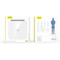 Waga do ciała AWEI SS1 wielofunkcyjna Bluetooth 5.0 500mAh biały