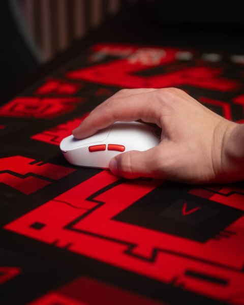 Mysz Marvo NIRO 60, biała, optyczna, 12000DPI, Tri-Mode