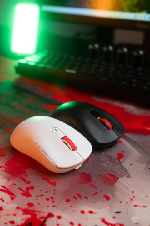 Mysz Marvo NIRO 60, czarna, optyczna, 12000DPI, Tri-Mode