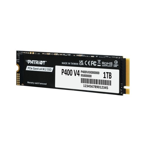 DYSK SSD 1TB M.2 2280 PCIe Gen4x4 NVMe2.0 6000/5000MB/s, (P400 V4) /PATRIOT
