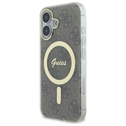 Guess GUHMP16MH4STW iPhone 16 Plus 6.7" brązowy/brown hardcase IML 4G MagSafe