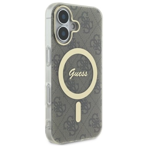 Guess GUHMP16MH4STW iPhone 16 Plus 6.7" brązowy/brown hardcase IML 4G MagSafe