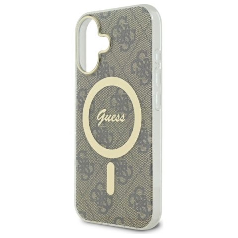 Guess GUHMP16MH4STW iPhone 16 Plus 6.7" brązowy/brown hardcase IML 4G MagSafe