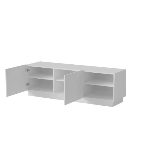 Szafka RTV LIVERTI 150x42x48 biały