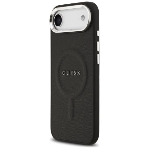 Etui Guess Classic Logo MagSafe do iPhone Air czarny