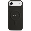 Etui Guess Classic Logo MagSafe do iPhone Air czarny