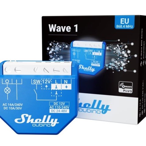 Inteligentny sterownik Z-Wave Shelly Qubino Wave 1