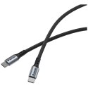 Kabel Verbatim Sync & Charge USB-C do USB-C QC PD 60W 120cm czarny 31845