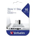 Pendrive Verbatim Store `n` Stay Nano USB 16GB czarny 97464