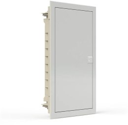 Plastikowa obudowa instalacyjna z drzwiami metalowymi, podtynkowa, IP40, 3 rzędy, 36 modułów Noark PMF 36 107103