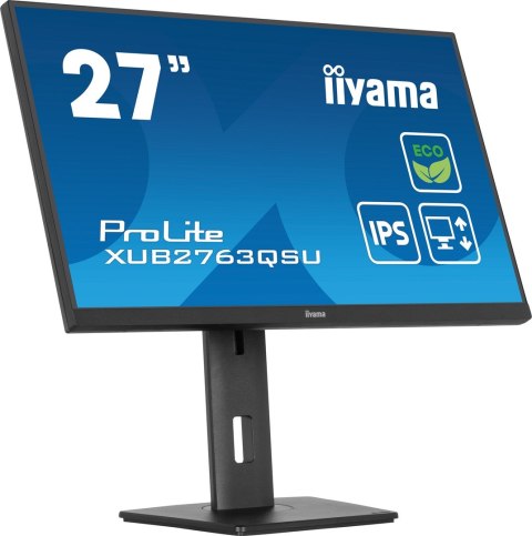 Monitor IIYAMA 68.6cm (27") XUB2763QSU-B1 16:9 HDMI+DP+USB IPS Lift