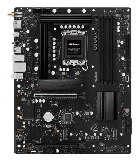 Asrock B860 Pro-A WiFi Intel B860 LGA 1851 (Socket V1) ATX