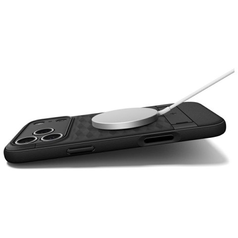 Etui Spigen Parallax "S" MAG MagSafe do iPhone 17 Pro czarny