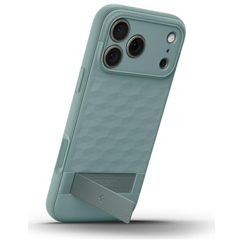 Etui Spigen Parallax "S" MAG MagSafe do iPhone 17 Pro zielony