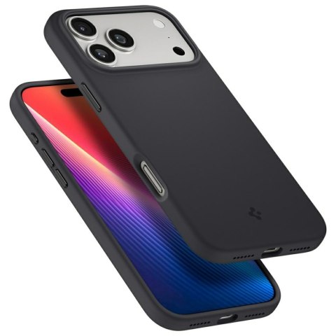 Etui Spigen Silicone Fit MAG MagSafe do iPhone 17 Pro czarny