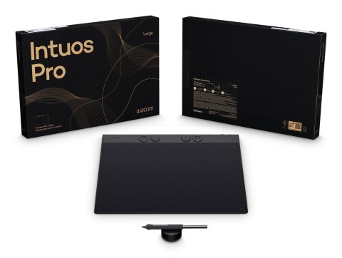 Tablet graficzny WACOM Intous Pro Large (2025) z Multi-Touch i regulowaną podstawką