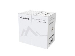 Lanberg LCU5-12CU-0305-Y kabel sieciowy Żółty 305 m Cat5e U/UTP (UTP)