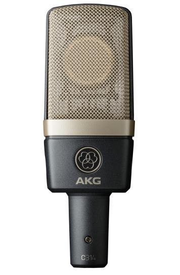 AKG C314 - Mikrofon pojemnościowy wielkomembranowy, zmienne charakterystyki