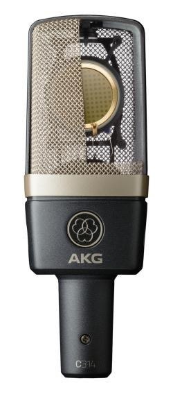 AKG C314 - Mikrofon pojemnościowy wielkomembranowy, zmienne charakterystyki