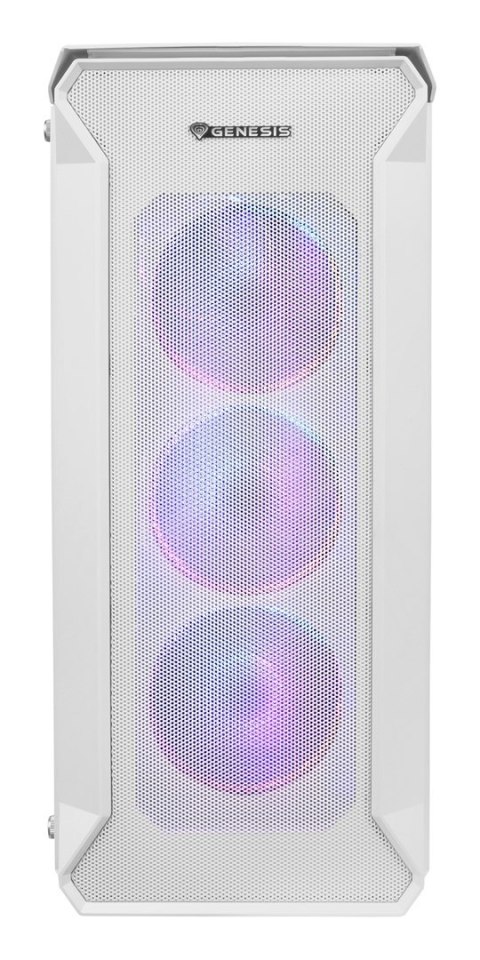 GENESIS OBUDOWA IRID 505 ARGB BIAŁA MIDI TOWER NPC-1872