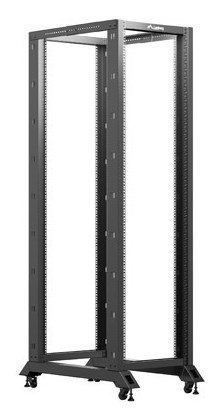 Lanberg OR01-6042-B stojak 42U Stojak wolnostojący Czarny