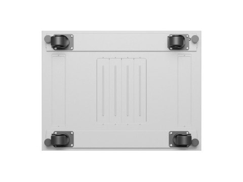 LANBERG SZAFA STOJĄCA RACK 19" 42U 600X800 SZARA DRZWI SZKLANE LCD V2 (FLAT PACK)