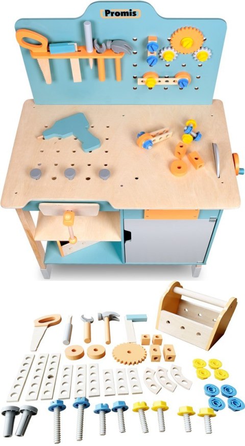 PROMIS ZABAWKA ZESTAW , WARSZTAT NARZĘDZIOWY, WN1