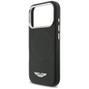 Etui Aston Martin HC FW Logo MagSafe do iPhone 17 Pro czarny