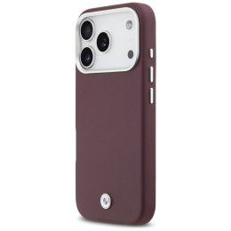 Etui BMW Sign Full Wrapped Metal MagSafe do iPhone 17 Pro czerwony