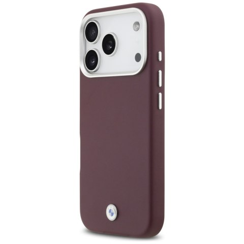 Etui BMW Sign Full Wrapped Metal MagSafe do iPhone 17 Pro czerwony