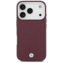 Etui BMW Sign Full Wrapped Metal MagSafe do iPhone 17 Pro czerwony