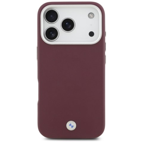 Etui BMW Sign Full Wrapped Metal MagSafe do iPhone 17 Pro czerwony