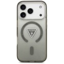 Etui Guess IML Gradient Triangle Logo MagSafe do iPhone 17 Pro khaki