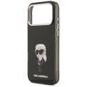 Etui Karl Lagerfeld IML Aquarelle Karl & Logo MagSafe do iPhone 17 Pro Max czarny