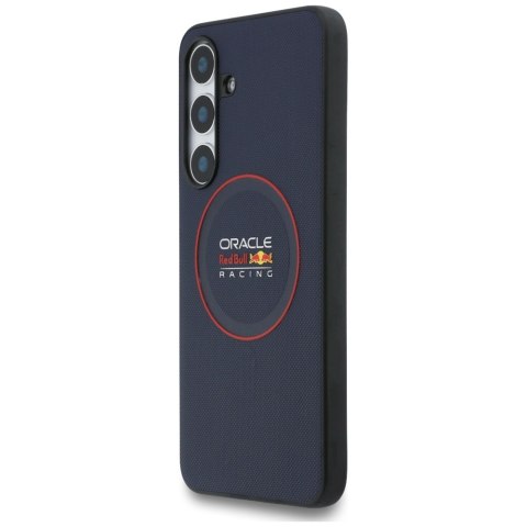 Etui Red Bull Meshed Red Ring MagSafe do Samsung Galaxy S25 FE granatowy