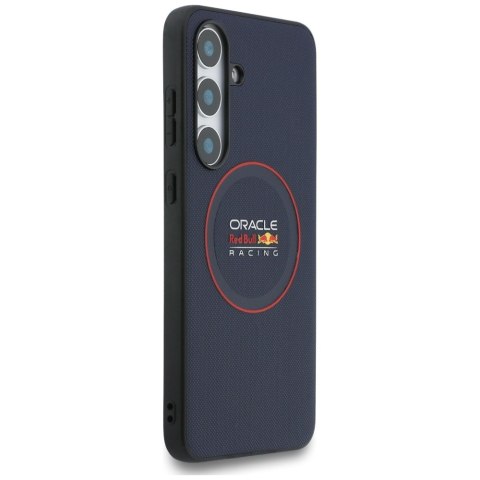 Etui Red Bull Meshed Red Ring MagSafe do Samsung Galaxy S25 FE granatowy