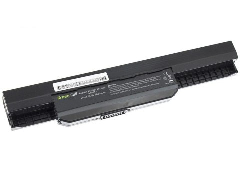 Green Cell baterie dla Asus Asus A537 K53 K53E K53S K53SV X53 X53S X53U, Li-Ion, 11.1V, 6600mAh, AS05