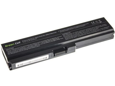 Green Cell baterie dla Toshiba Satellite C650, C650D, C655, C660, C660D, Li-Ion, 11.1V, 4400mAh, TS03