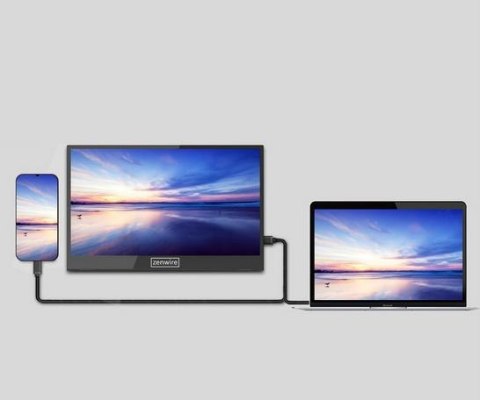 Monitor Przenośny 14" USB-C Full HD 1920x1080 IPS HDMI