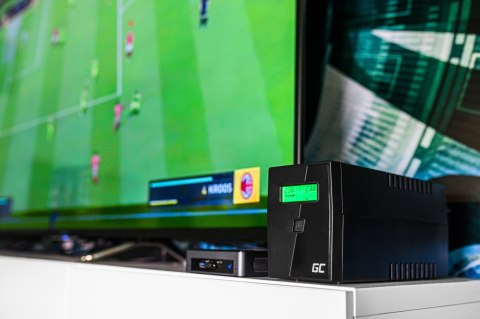 Zasilacz UPS Green Cell 600VA, 360W, 2-6ms