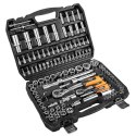 Zestaw kluczy nasadowych10-212, 108 szt, rozmiary 1/4 i 1/2, walizka, NEO TOOLS