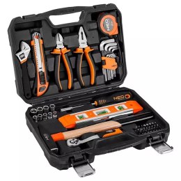 Zestaw narzędzi10-200, 60 szt., rozmiar 1/4, walizka, NEO TOOLS