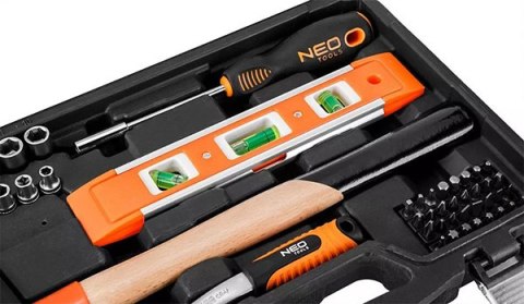 Zestaw narzędzi10-200, 60 szt., rozmiar 1/4, walizka, NEO TOOLS