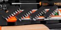 Zestaw narzędzi10-200, 60 szt., rozmiar 1/4, walizka, NEO TOOLS