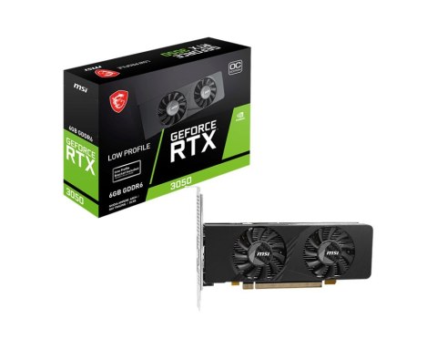 Karta graficzna MSI GeForce RTX 3050 LP E 6G OC