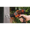 Black & Decker MT218K-QW oscylujące narzędzie wielofunkcyjne Czarny, Pomarańczowy 8500 OPM